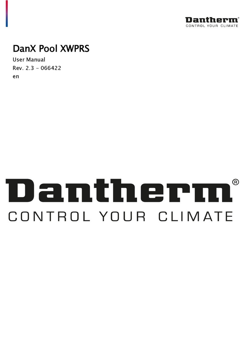 Dantherm DanX XWPRS Series User manual