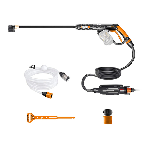 Worx HYDROSHOT ULTRA User manual