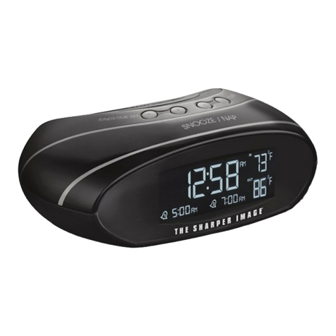 Sharper Image EC-B130 Instruction manual and  warranty information