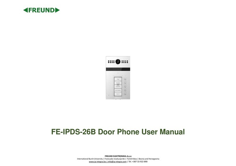 Freund FE-IPDS-26B user manual