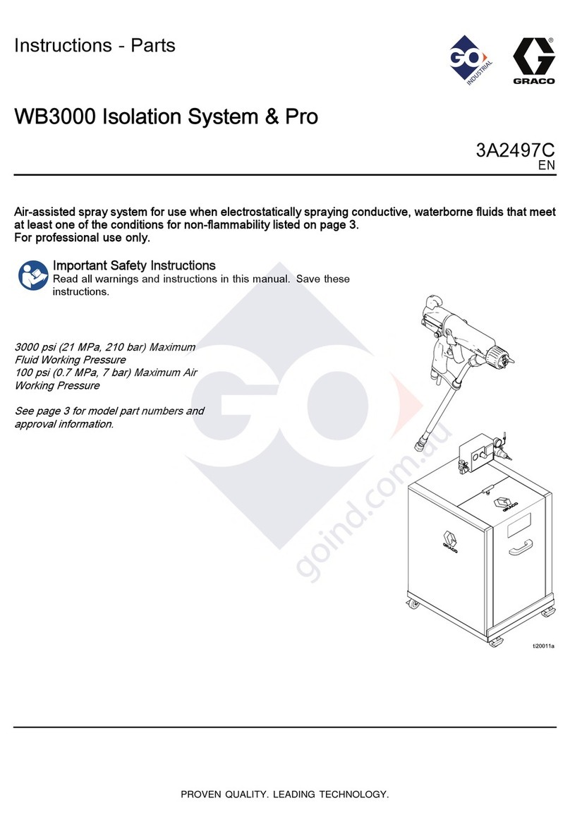 Graco WB3000 Parts list manual