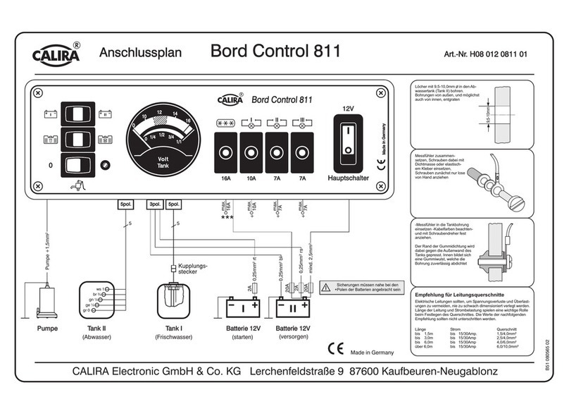 Calira 811 manual