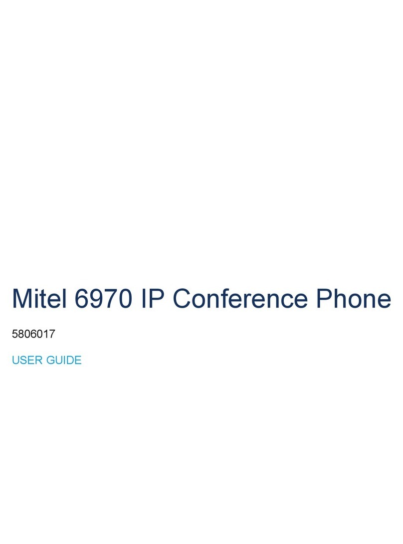 Mitel 6970 User manual