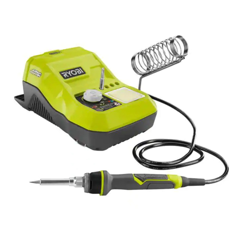Ryobi P3100 User manual