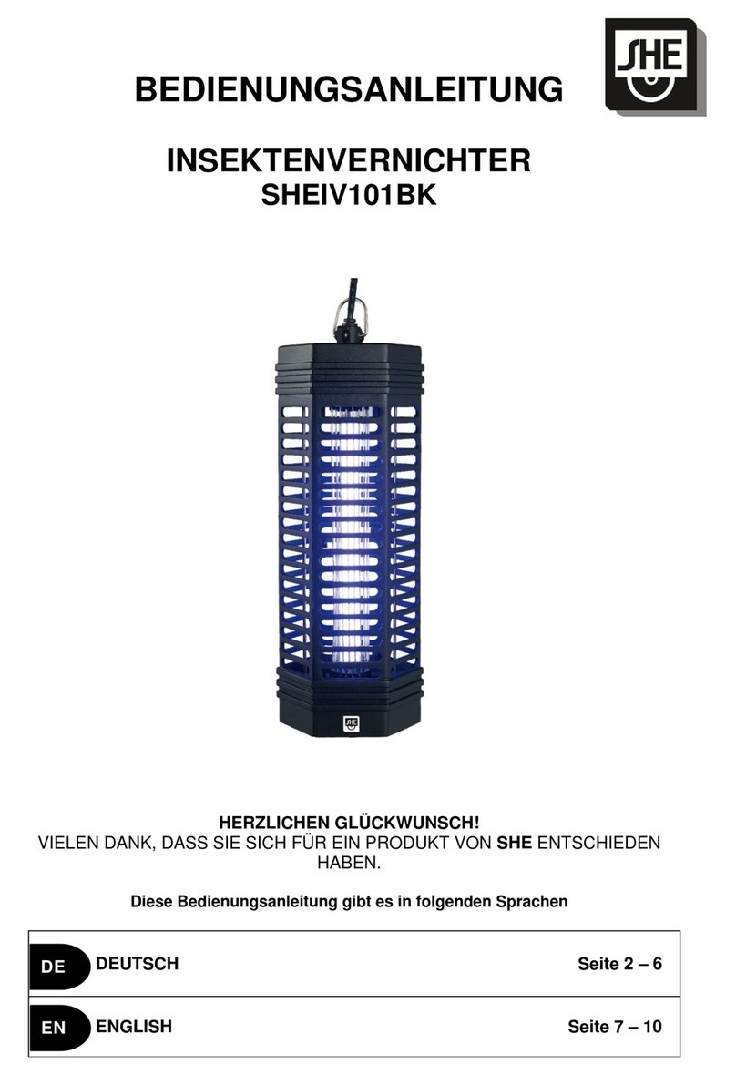 SHE SHEIV101BK manual