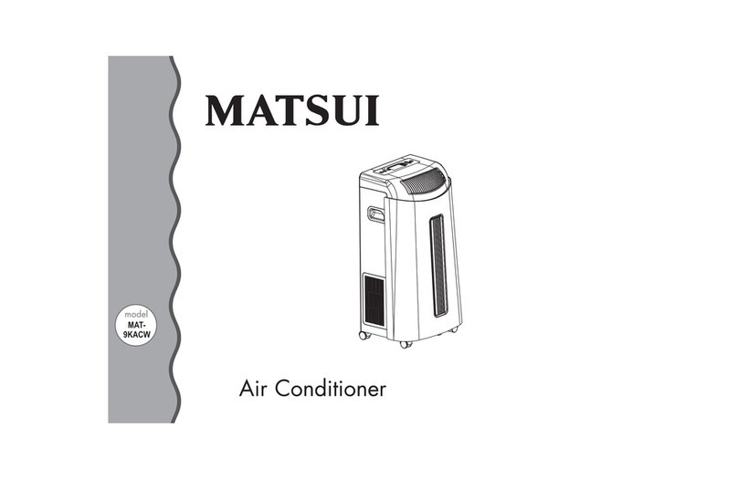 Matsui MAT-9KACW User manual