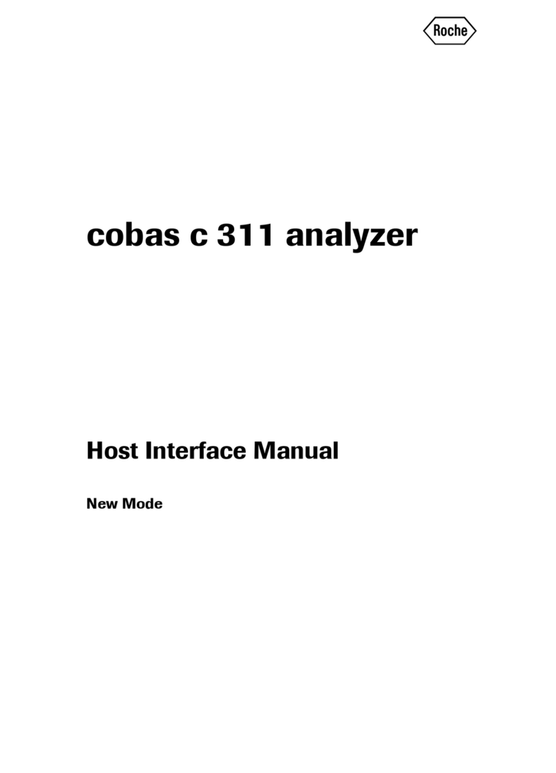 Roche Cobas C 311 User manual