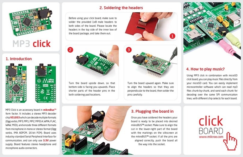 mikroElektronika Click User manual mikroElektronika Click User manual