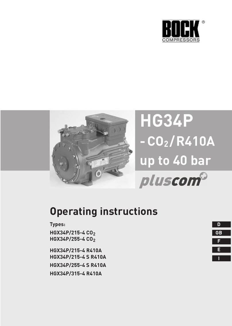 BOCK Pluscom HG34P Series User manual BOCK Pluscom HG34P Series User manual