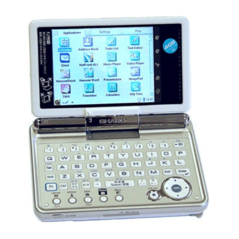 Sharp Zaurus SL-C Series User manual