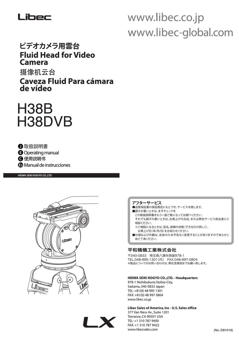 Libec H38B operating manual
