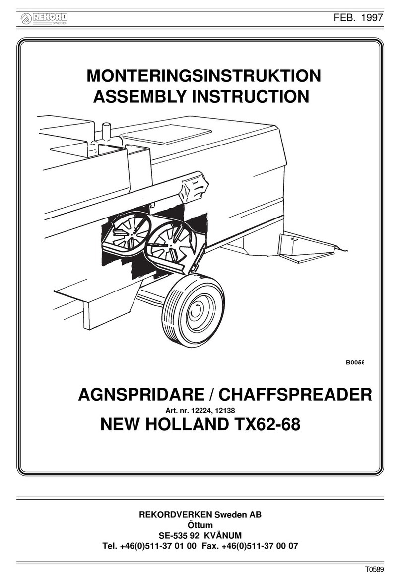 New Holland TX Series User manual