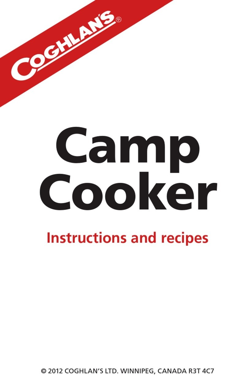 Coghlans Camp Cooker Instructions and recipes Coghlans Camp Cooker Instructions and recipes