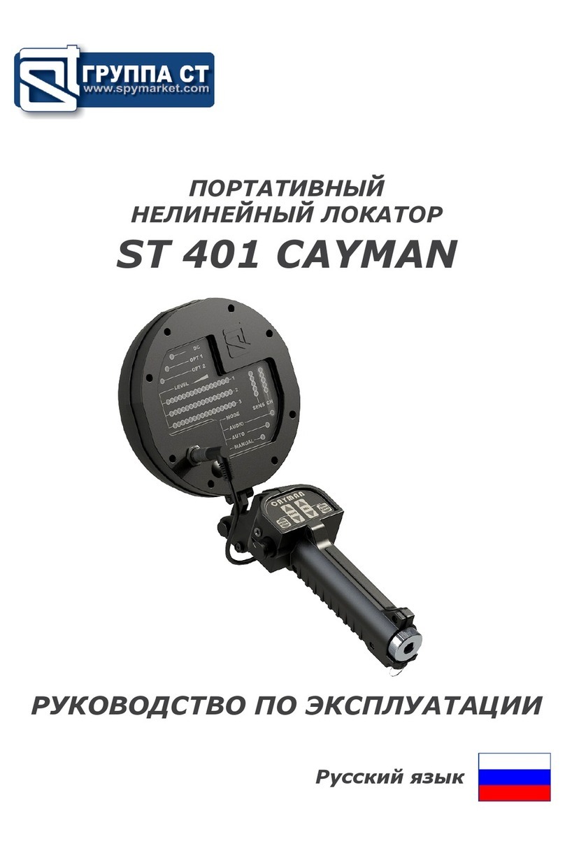 ST Group ST 401 'CAYMAN' User manual