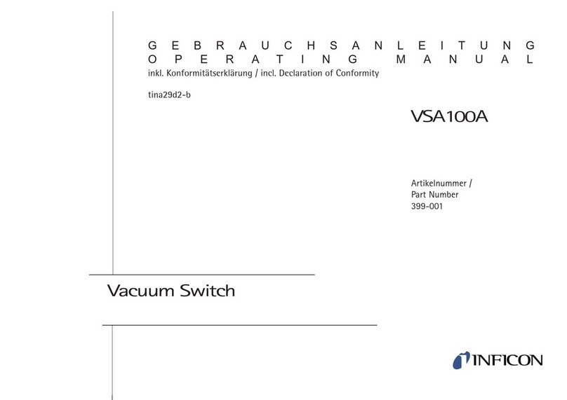 Inficon VSA100A User manual