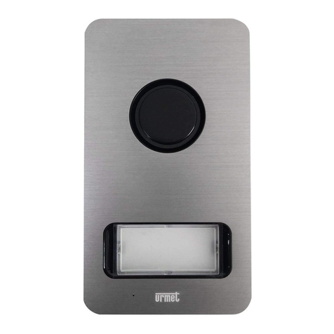 urmet domus Mikra 1122/1 quick start guide