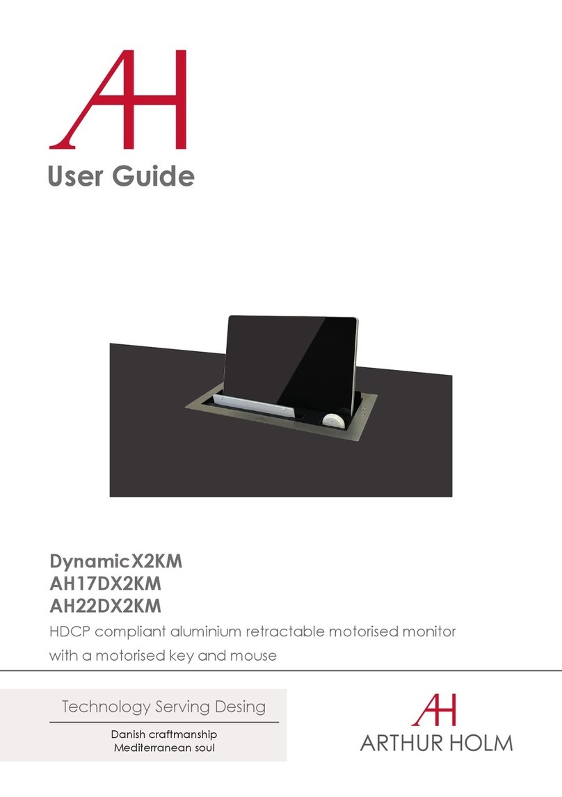ARTHUR HOLM DynamicX2KM User manual