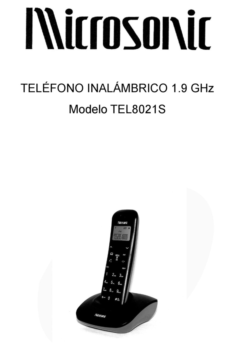 Microsonic TEL8021S manual