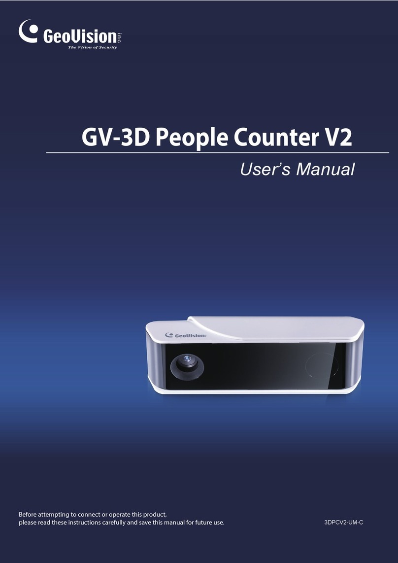 GeoVision GV-3D People Counter V2 user manual