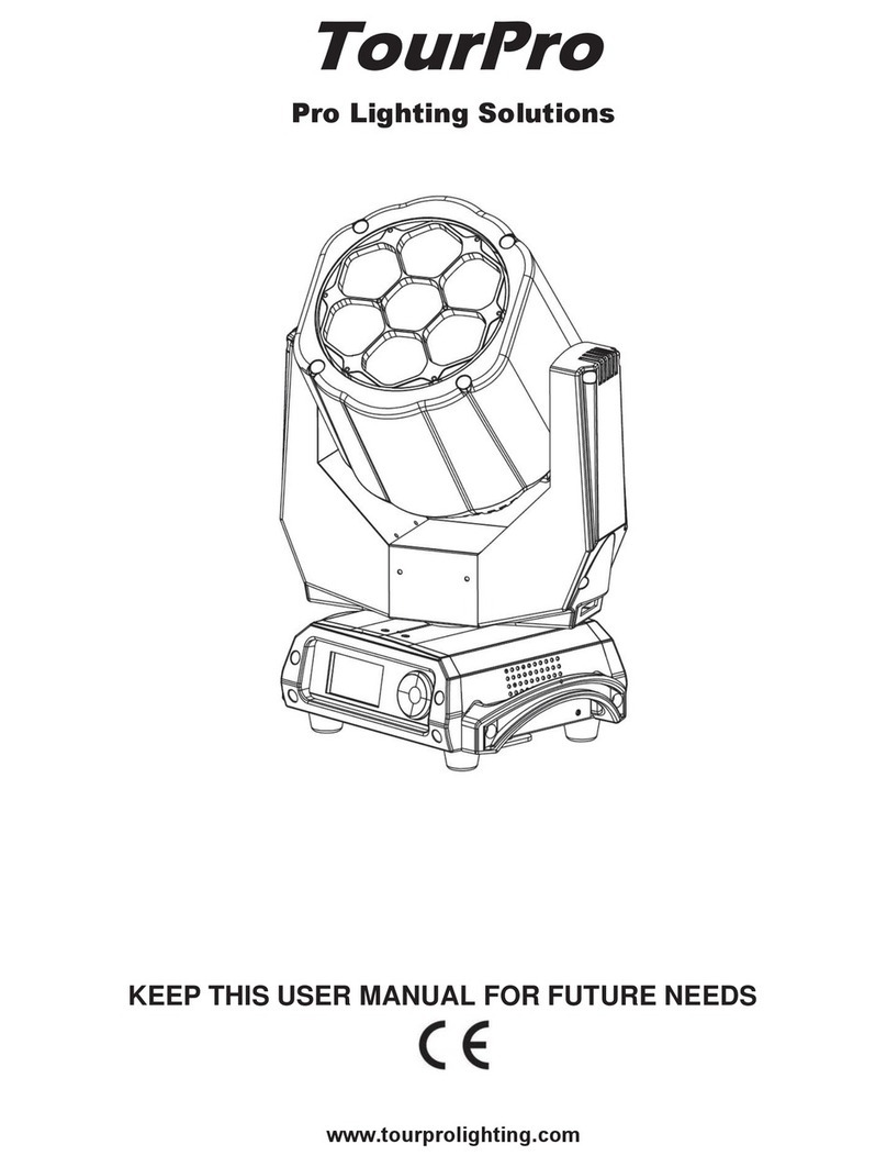 TourPro Lighting Vortex i5 user manual TourPro Lighting Vortex i5 user manual