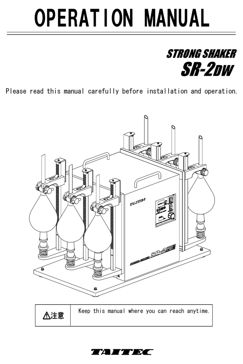 TAITEC SR-2DW User manual