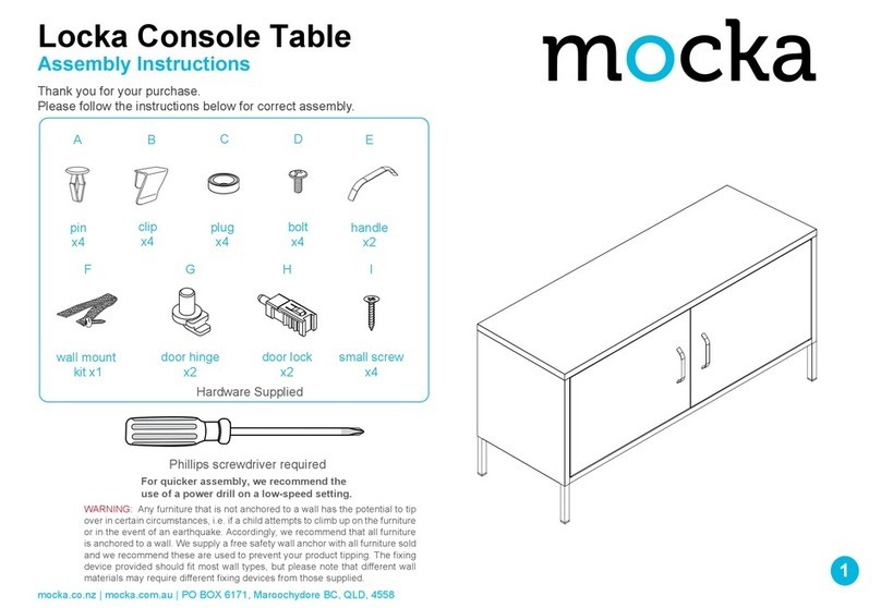 Mocka Locka User manual