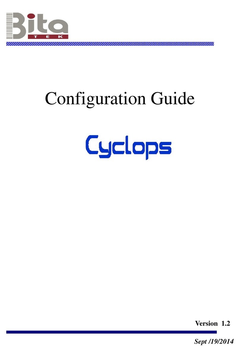 BitaTek Cyclops Series User manual