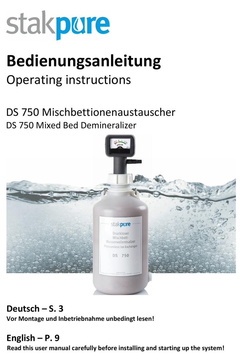 Stakpure DS 750 User manual