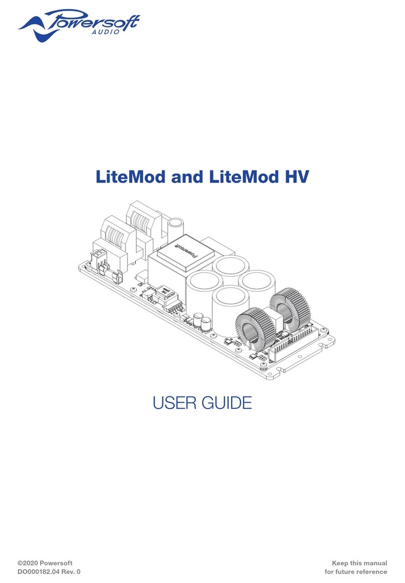 powersoft LiteMod user guide