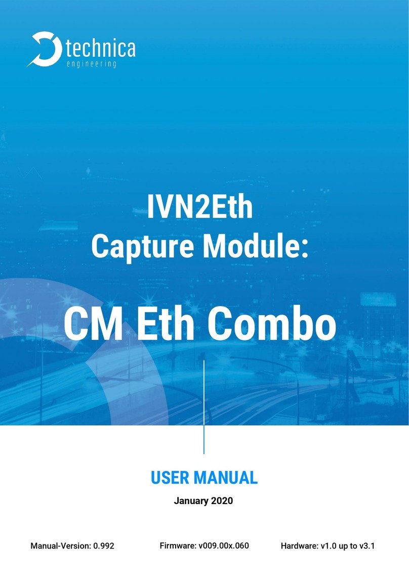 Technica Engineering IVN2Eth user manual