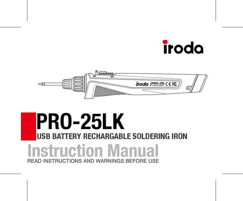 iroda PRO-25LK instruction manual