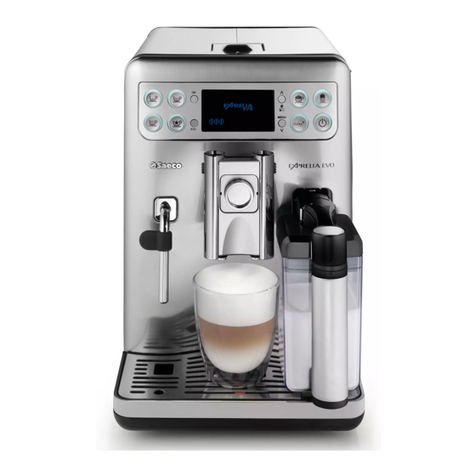 Philips Saeco EXPRELIA EVO User manual Philips Saeco EXPRELIA EVO User manual