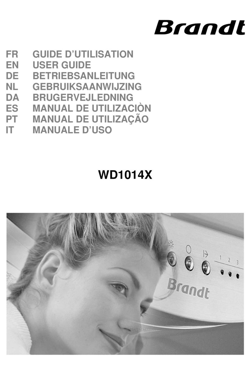 Brandt WD1014X user guide