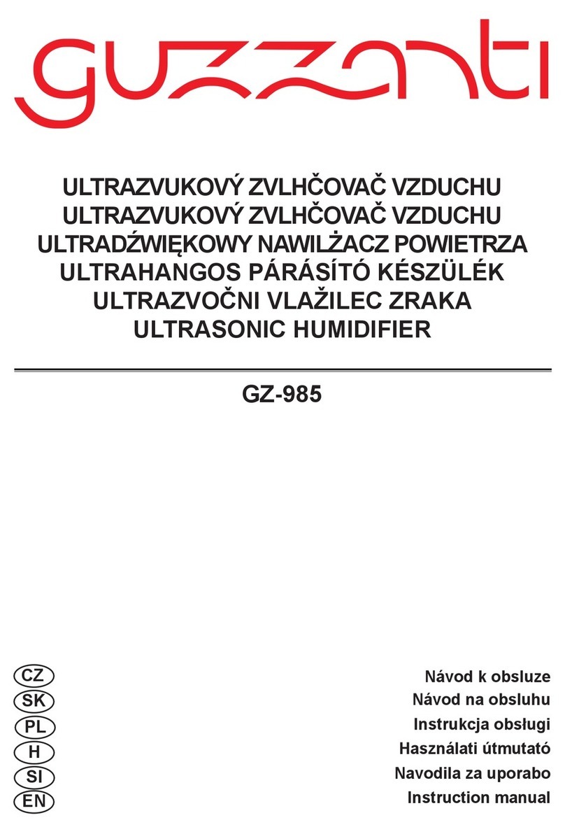Guzzanti GZ-985 instruction manual