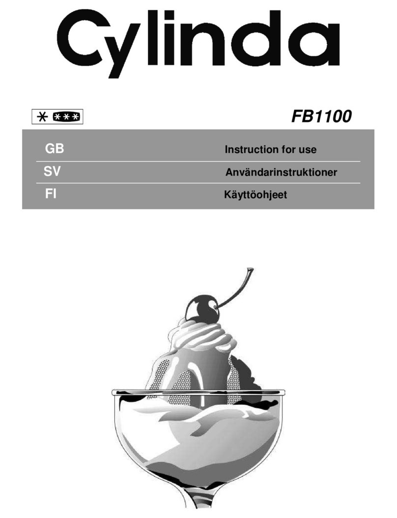 Cylinda FB1100 Instructions for use