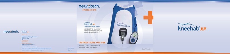 Neurotech Kneehab XP User manual