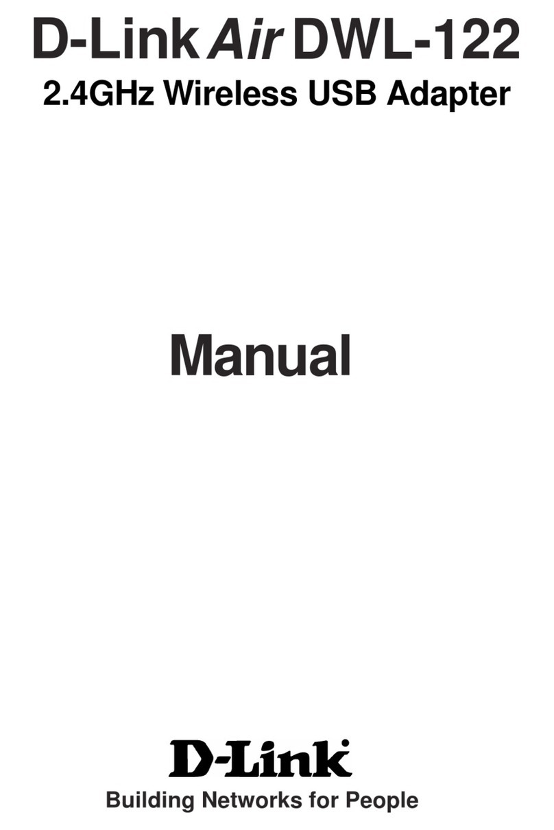 D-Link Air DWL-122 User manual
