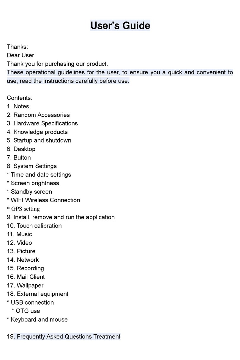 Yones Toptech BD1005 User manual