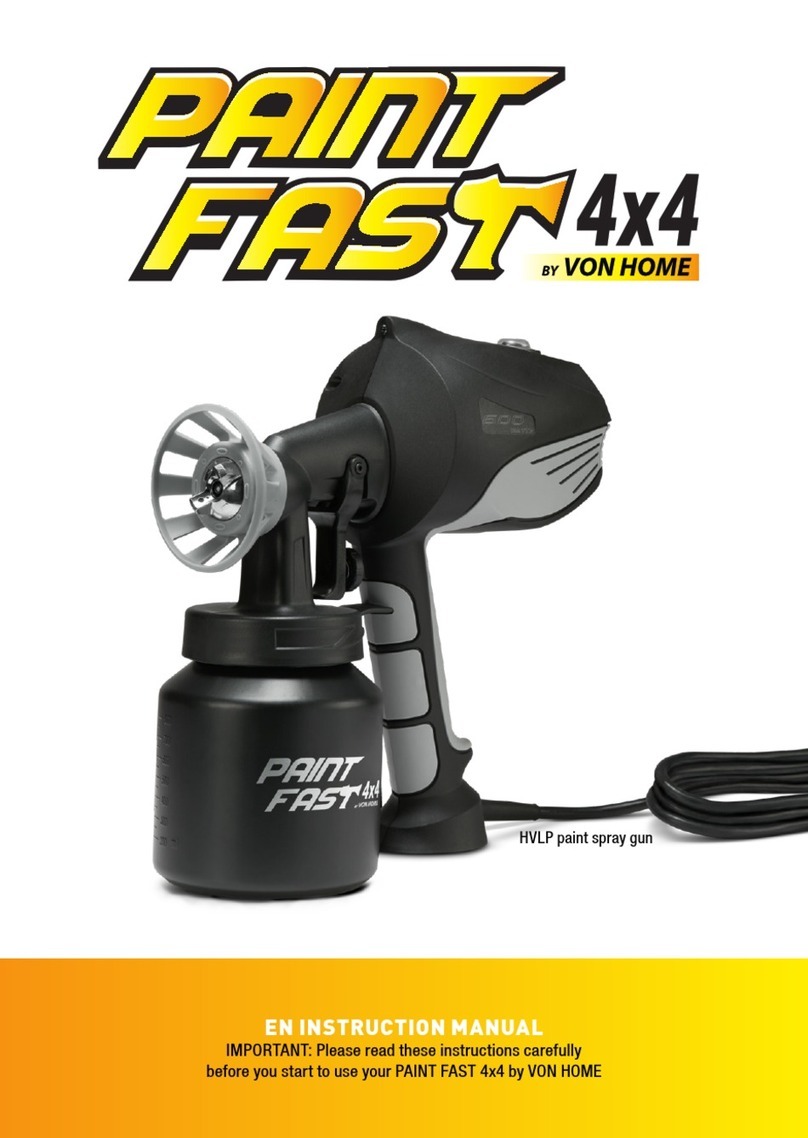 VON HOME PAINT FAST 4X4 instruction manual