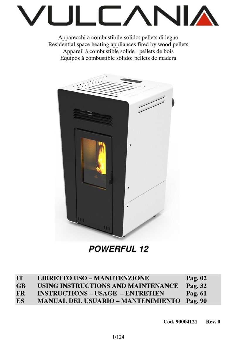Vulcania POWERFUL 12 Using instructions and maintenance Vulcania POWERFUL 12 Using instructions and maintenance