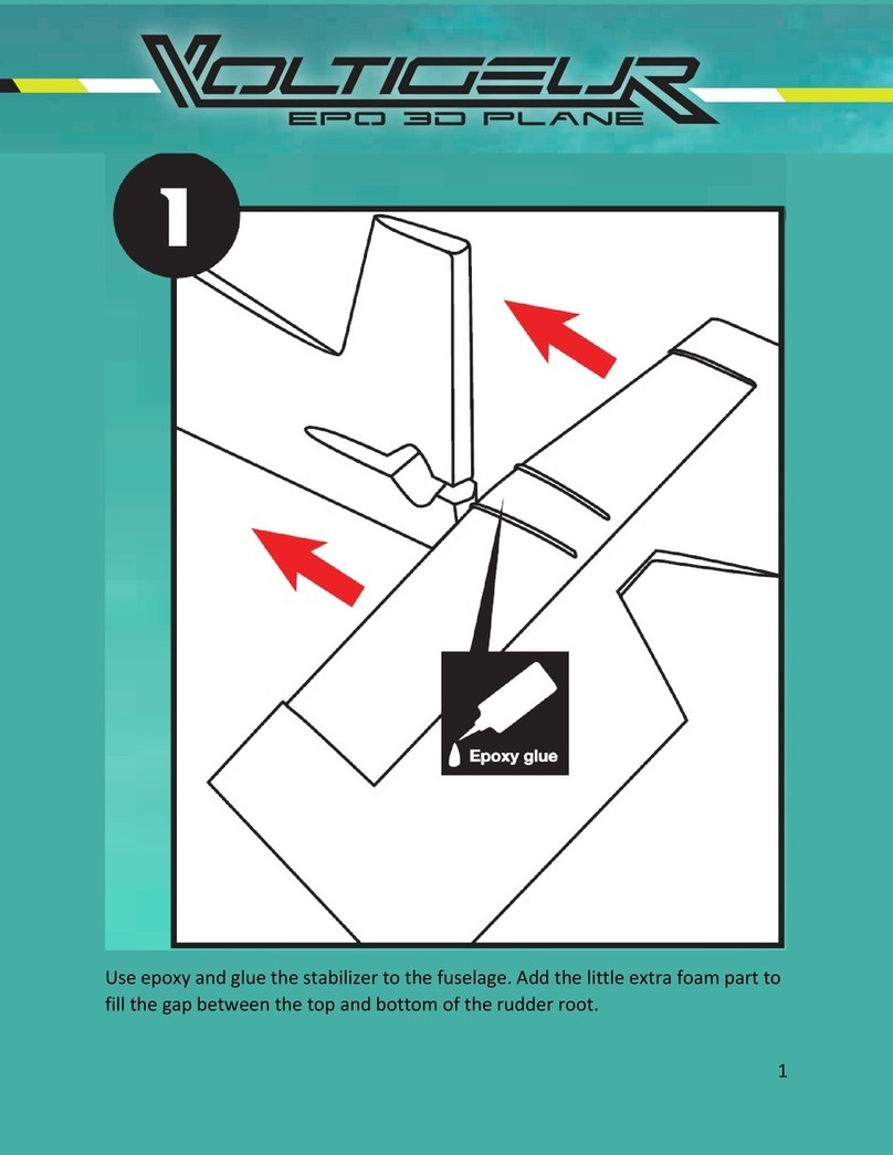 VOLTIGEUR EPO 3D PLANE manual