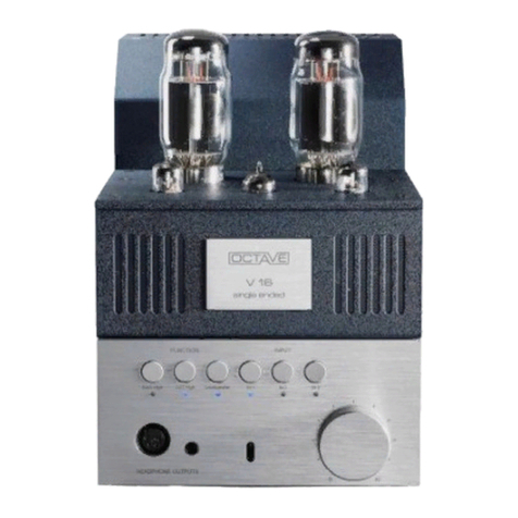 Octave V 16 Single Ended User manual
