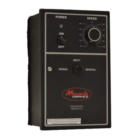 Minarik PCM23000A Series user manual