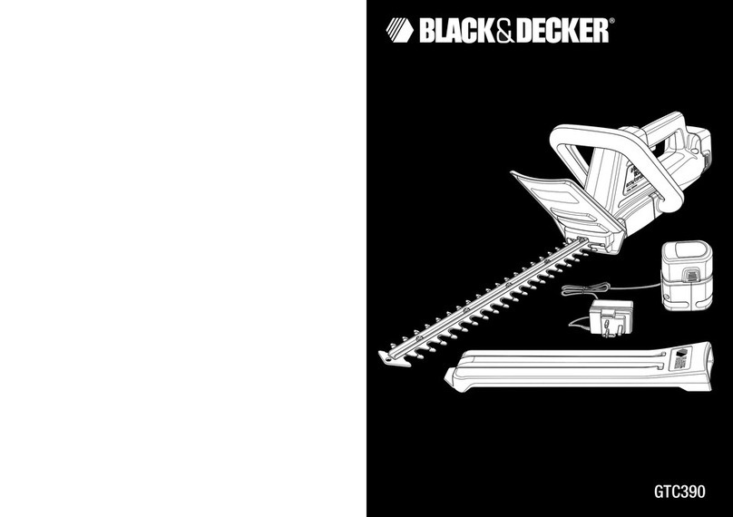 Black & Decker GTC390 User manual