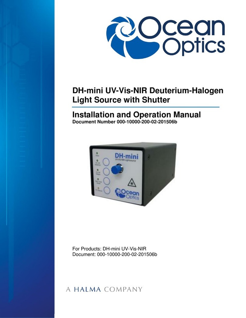 Halma Ocean Optics DH-mini User manual