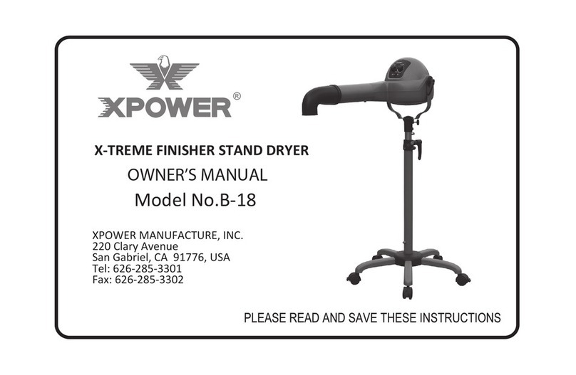 XPower B-18 User manual