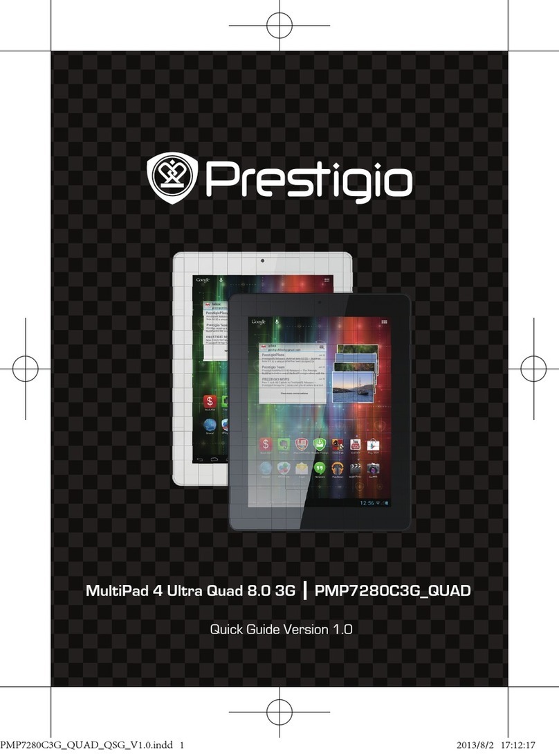 Prestigio MultiPad 4 Ultra Quad 8.0 3G User manual