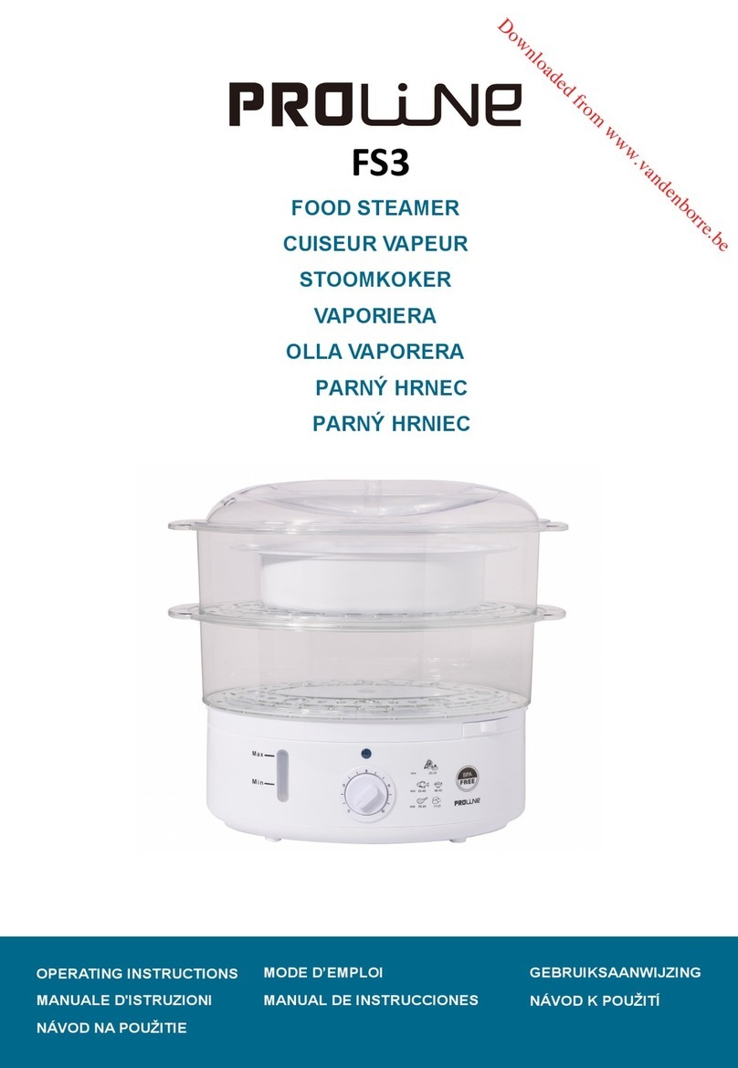 Proline FS3 operating instructions
