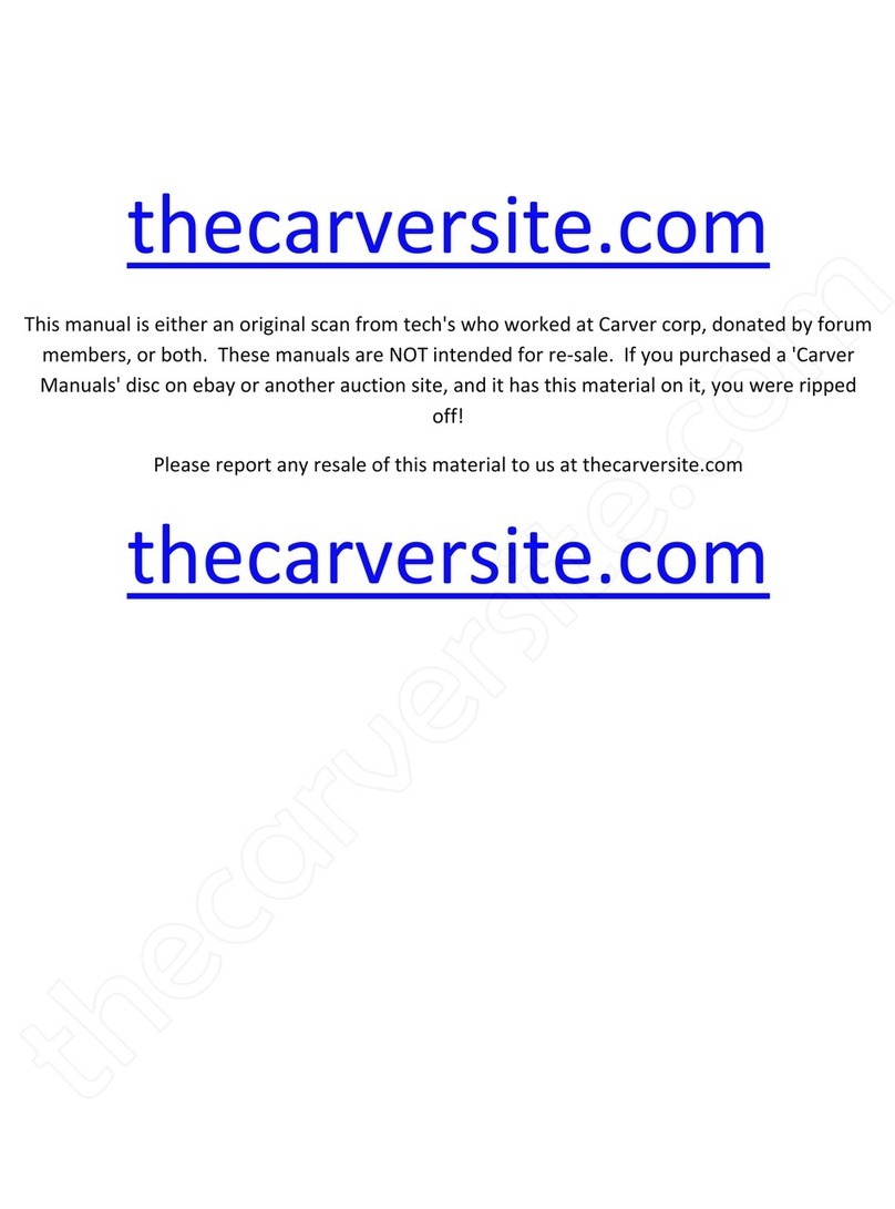 Carver TX-11b manual