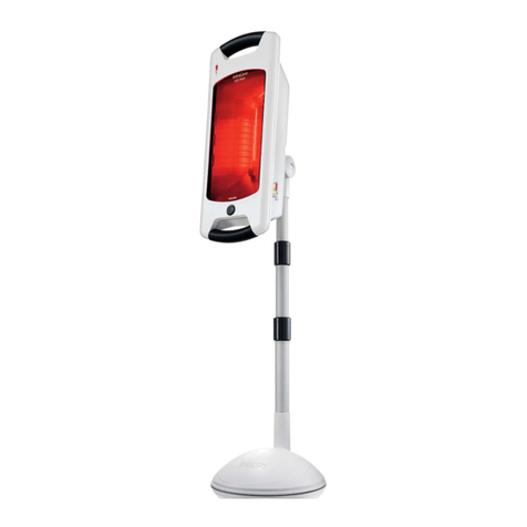Philips INFRACARE HP3643 manual